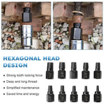 10X Broken Head Bolt Screw Cap Extractor Screw Hexagon Socket Bolt Removal Tool