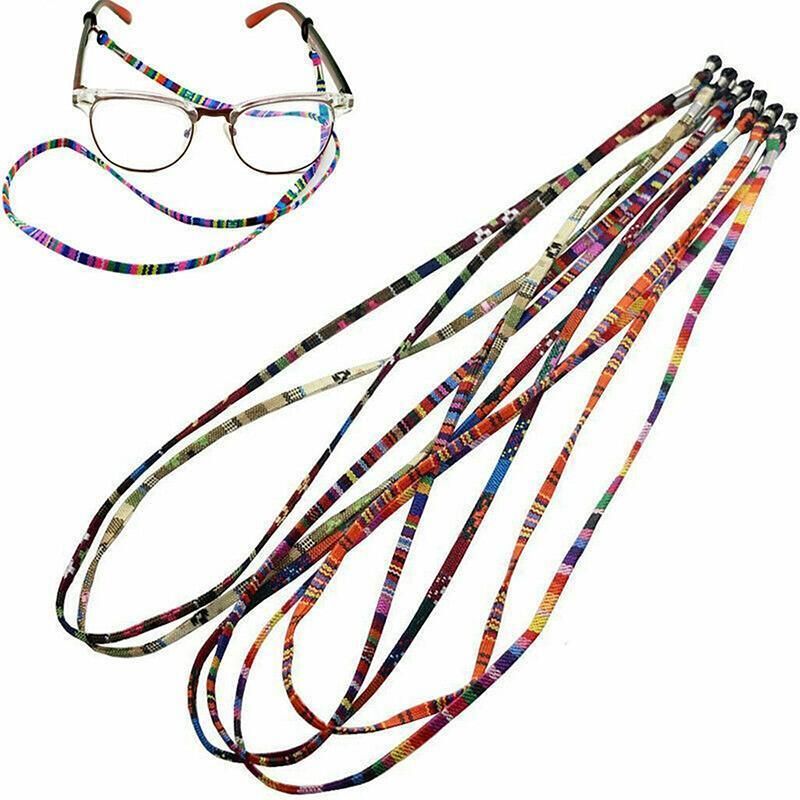 5 PCS Colorful Sunglasses Strap Eyeglass Chain Reading Glasses Holder Neck Cord