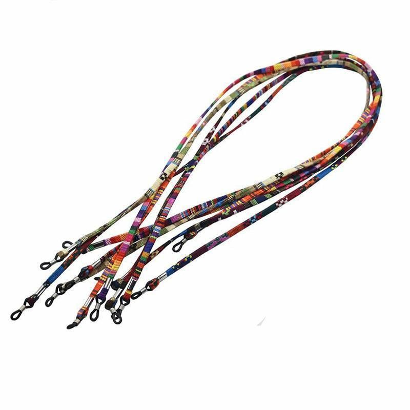 5 PCS Colorful Sunglasses Strap Eyeglass Chain Reading Glasses Holder Neck Cord
