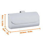Car Glasses Clip Multifunctional Sun Visor Glasses Holder Storage Case Organizer - Grey