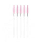50X Disposable Mascara Wands Eyelash Brushes Applicator Lash Extension Brush - Pink+Clear