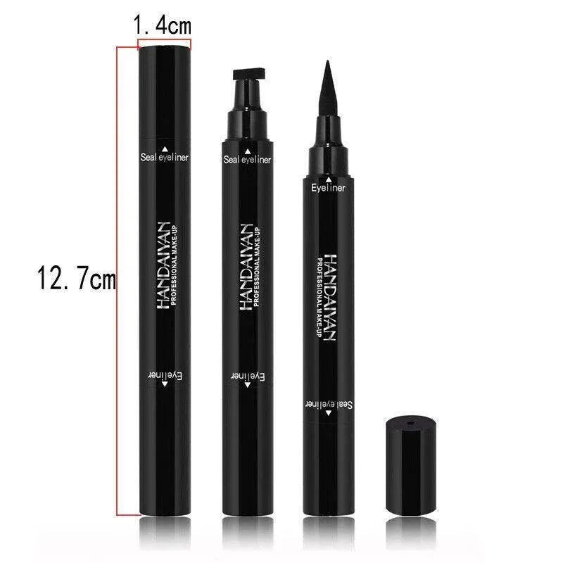 Winged Eyeliner Stamp Waterproof Makeup Eye Liner Pencil Black Liquid Au Stock