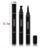 Winged Eyeliner Stamp Waterproof Makeup Eye Liner Pencil Black Liquid Au Stock - Side View