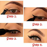 Winged Eyeliner Stamp Waterproof Makeup Eye Liner Pencil Black Liquid Au Stock