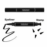 Winged Eyeliner Stamp Waterproof Makeup Eye Liner Pencil Black Liquid Au Stock - Close-Up Angle