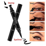 Winged Eyeliner Stamp Waterproof Makeup Eye Liner Pencil Black Liquid Au Stock