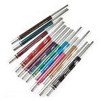 12 Pcs Coloured Eyeliner Pencil Set, Retractable Eye Makeup Pencils in Assorted Colours