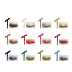 12 Pcs Coloured Eyeliner Pencil Set, Retractable Eye Makeup Pencils in Assorted Colours