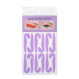 Eyeliner Eyeshadow Stencil Set Eye Makeup Fox Template Non-Woven 12 Styles Cards - A (2PCS)