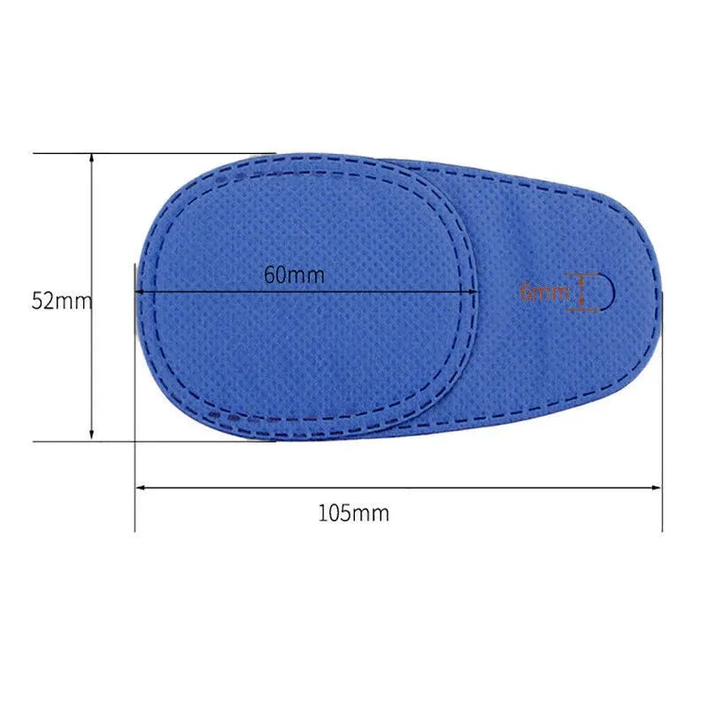 Universal Eye Patch Mask for Strabismus and Amblyopia Glasses Cover Training Aid - Black
