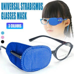 Universal Eye Patch Mask for Strabismus and Amblyopia Glasses Cover Training Aid - Pink