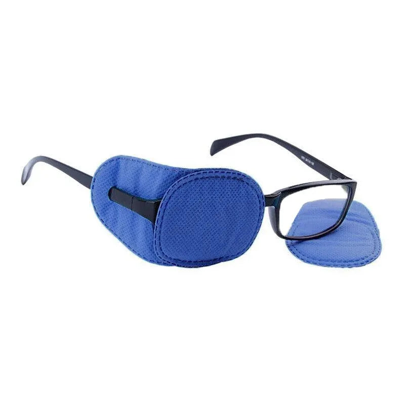 Universal Eye Patch Mask for Strabismus and Amblyopia Glasses Cover Training Aid - Pink