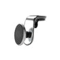 Universal Car Phone Holder Mini 360 Degree Rotating Air Vent Mount Clip Stand - Silver