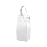 50pcs Thermal Insulation Packing Bag Non Woven Milk Tea Cake Food Storage Bag - Kraft-27x12x10cm - Rear View