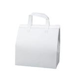 50pcs Thermal Insulation Packing Bag Non Woven Milk Tea Cake Food Storage Bag - Kraft-27x12x10cm - Close-Up Angle