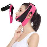 Face V Line Slimming Strap Chin Lifting Mask Belt for Daily Use - Top-Down View