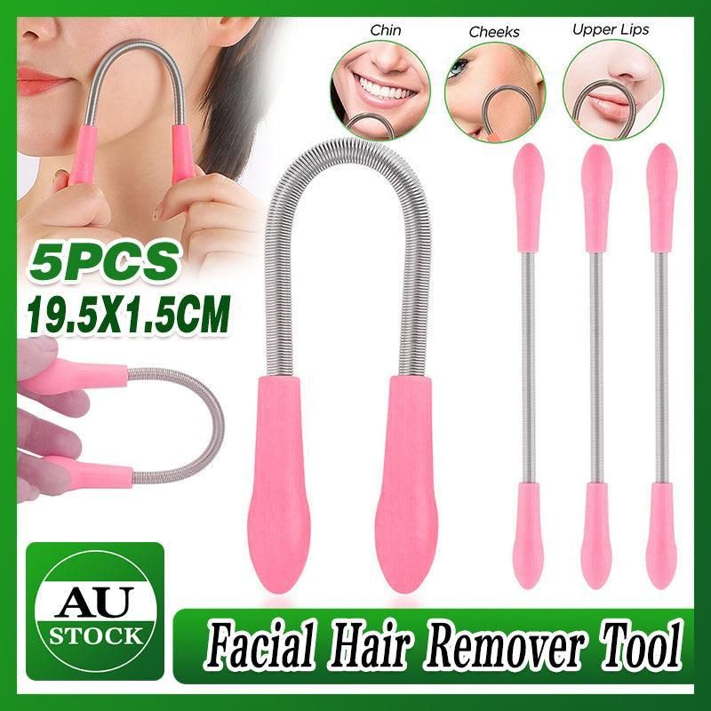5X Hair Epilator Threading Facial Remover Roller Spring Face Smooth Tool Beauty