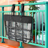 Hanging Stable Fan Bag Portable Durable for Barn Horse Stall Cover - Close-Up Angle