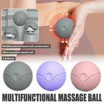 Multifunctional Massage Ball for Deep Tissue Muscle Recovery and Relaxation - Grey