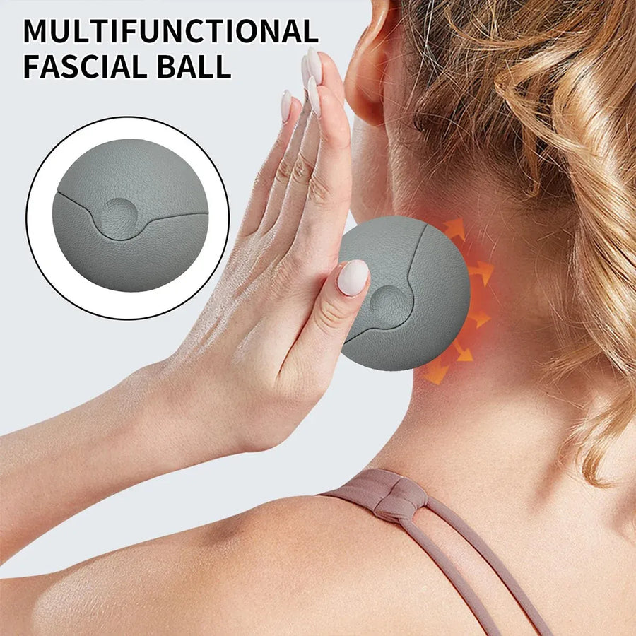 Multifunctional Massage Ball for Deep Tissue Muscle Recovery and Relaxation - Grey