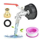 Water Tank Adapter Connector Hose Pipe Fitting Garden Tap Fuel Converter Use - Extra Image