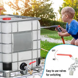 Water Tank Adapter Connector Hose Pipe Fitting Garden Tap Fuel Converter Use - Extra Image