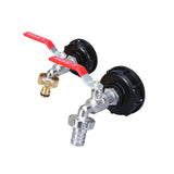 Water Tank Adapter Connector Hose Pipe Fitting Garden Tap Fuel Converter Use - Extra Image