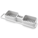 Kitchen  Faucet  Holder  Soap Sponges Caddy Organizer Storage Rack Sink Basket