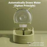 2.2L Large Capacity Pet Water Fountain with Food Bowl Auto Circulation Filtered - Extra Image