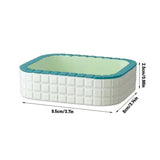 Small Pet Water Food Bowl Non Slip Durable for Birds Small Animals - Side View
