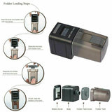 Automatic Fish Feeder Intelligent Timing Aquarium Large Capacity Food Dispenser - Rear View