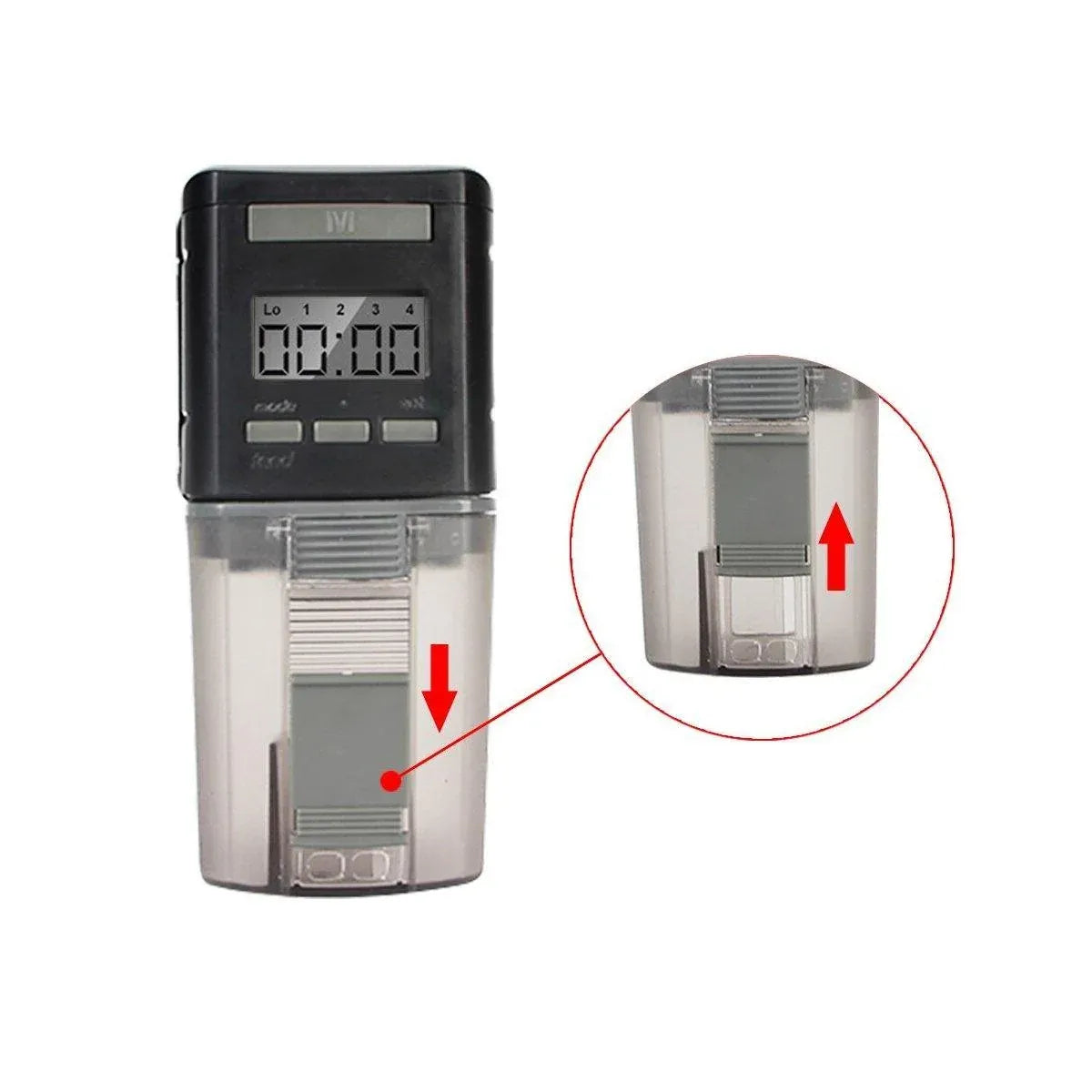 Automatic Fish Feeder Intelligent Timing Aquarium Large Capacity Food Dispenser