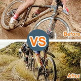 Mountain Bike Fenders Bicycle Mudflaps Rain Guard Splash Guard for Bike Wheels - 45-Degree Angle
