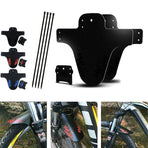 Marsh Guard Bicycle Mudguard Mtb Fender Mud Guards Wings - Bicycle Front Fender - Red