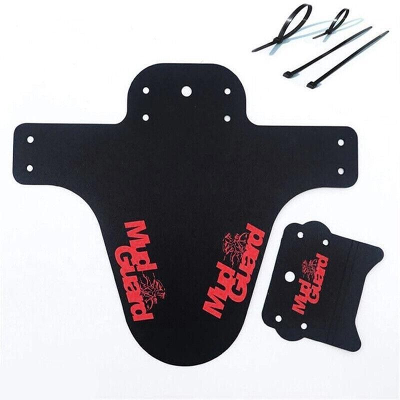 Marsh Guard Bicycle Mudguard Mtb Fender Mud Guards Wings - Bicycle Front Fender - Red