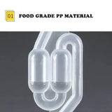 2Pcs Fermenter Airlock S Bubble Type Air Lock Home Brew Beer Wine - Extra Image