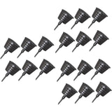 100x Plastic Fertilizer Baskets with Lid Balcony Gardening Tools Bonsai Supplies - 45-Degree Angle