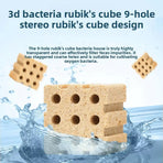 10PCS 3D Bacterial Cultivation Cubes Aquarium Bio Filter Media Fish Tank Clean