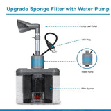 Aquarium Six in One Filter Reverse Air Lift Suction Aeration Wave Maker System - Extra Image