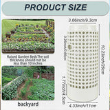 Worm Composting Bin PVC Tube Odor Sealing Garden Composter for Lawn Flower Pot - Side View