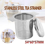 Tea Infuser With Lid Mesh Stainless Steel Metal Cup Strainer Loose Leaf Filter
