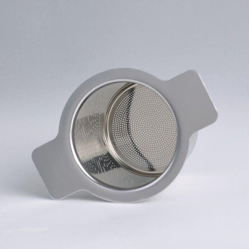 Tea Infuser With Lid Mesh Stainless Steel Metal Cup Strainer Loose Leaf Filter