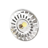1/2/4X Stainless Steel Kitchen Sink Strainer Drain Stopper - 1PCS - Extra Image