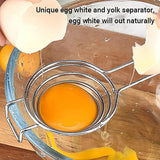 Egg Yolk for Making Cake Stainless Steel Hand Held Separator Divider Kitchen - Extra Image