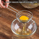 Egg Yolk for Making Cake Stainless Steel Hand Held Separator Divider Kitchen - Extra Image