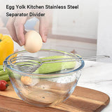 Egg Yolk for Making Cake Stainless Steel Hand Held Separator Divider Kitchen - Extra Image