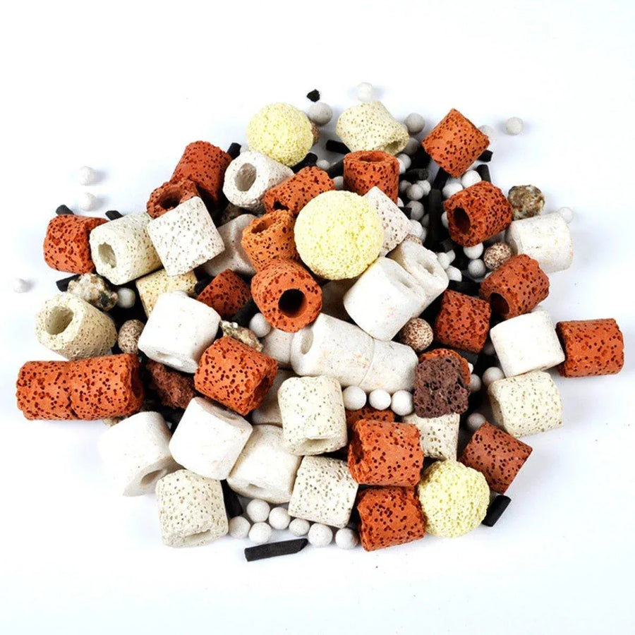 500g Fish Tank Water Filter Media Aquarium Filtration Material Sponge Pad - Activated Carbon
