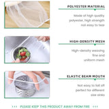 300pcs Disposable Kitchen Sink Strainer Anti Clogging Sewer Mesh Pocket Filter - 45-Degree Angle