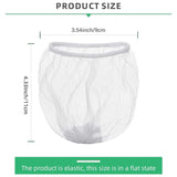 300pcs Disposable Kitchen Sink Strainer Anti Clogging Sewer Mesh Pocket Filter - Side View