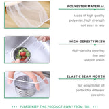 300pcs Disposable Kitchen Sink Strainer Anti Clogging Sewer Mesh Pocket Filter - 45-Degree Angle